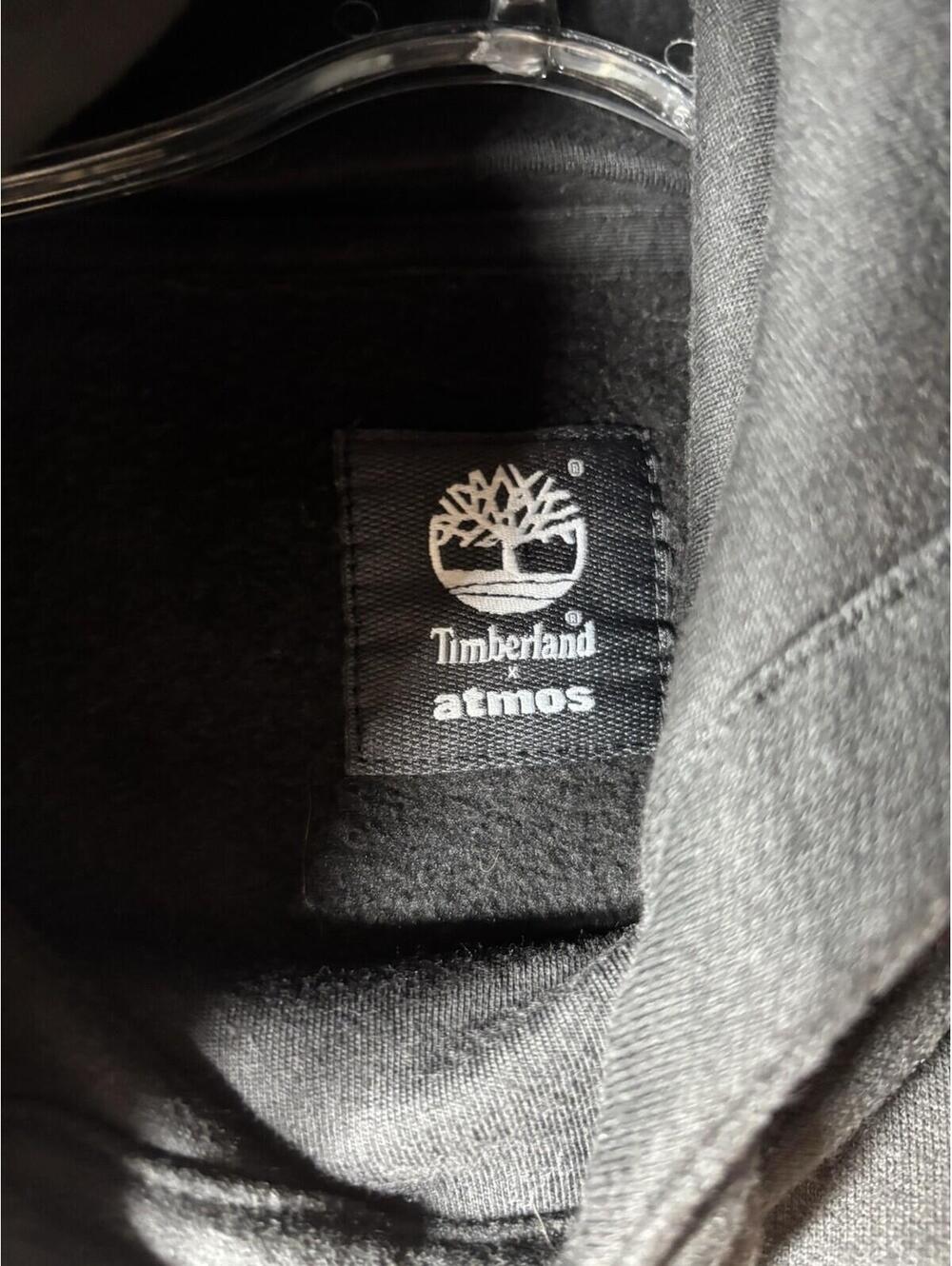 Timberland x Atmos Scarf Collab Hoodie Men’s Small Rare - Picture 6 of 15